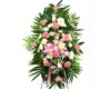 Pink and White Spray